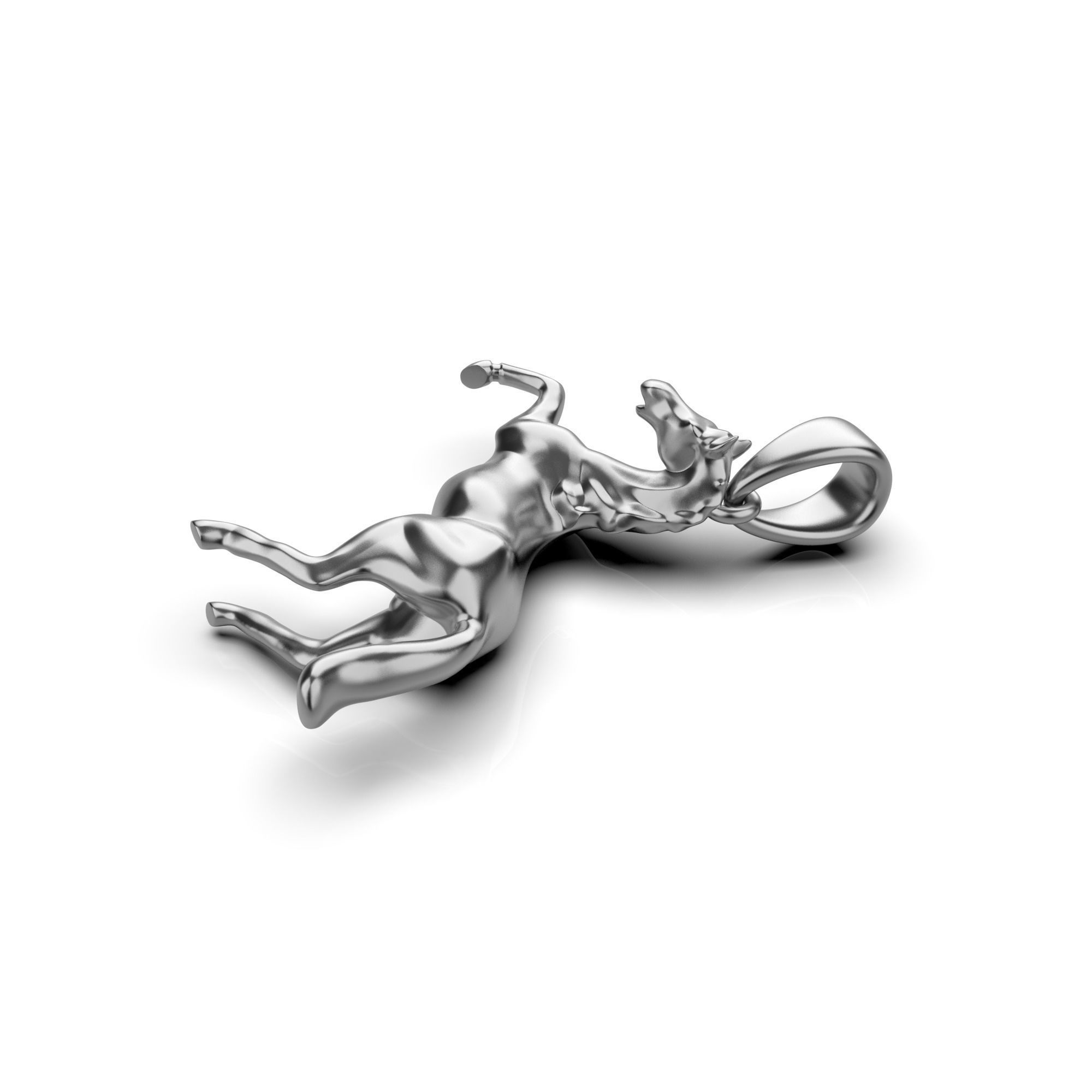 Horse pendant 3D print model_6