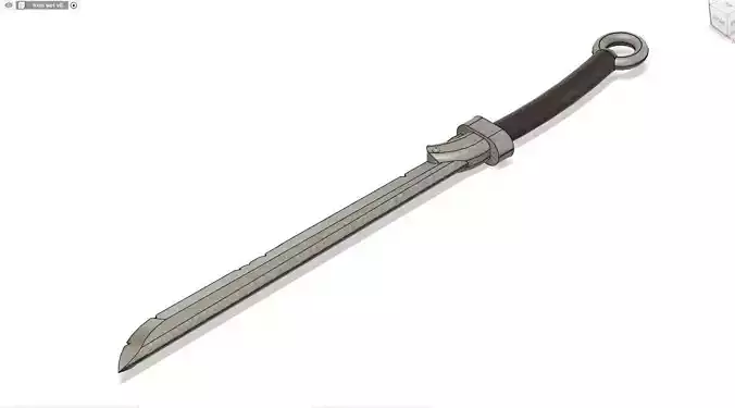 Iron Sword 3D print model