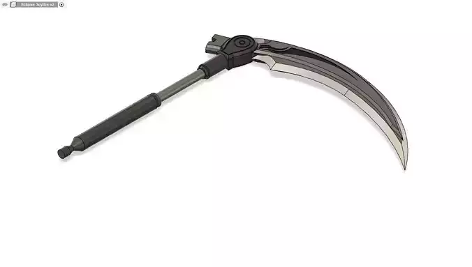 The Eclipse Scythe 3D print model