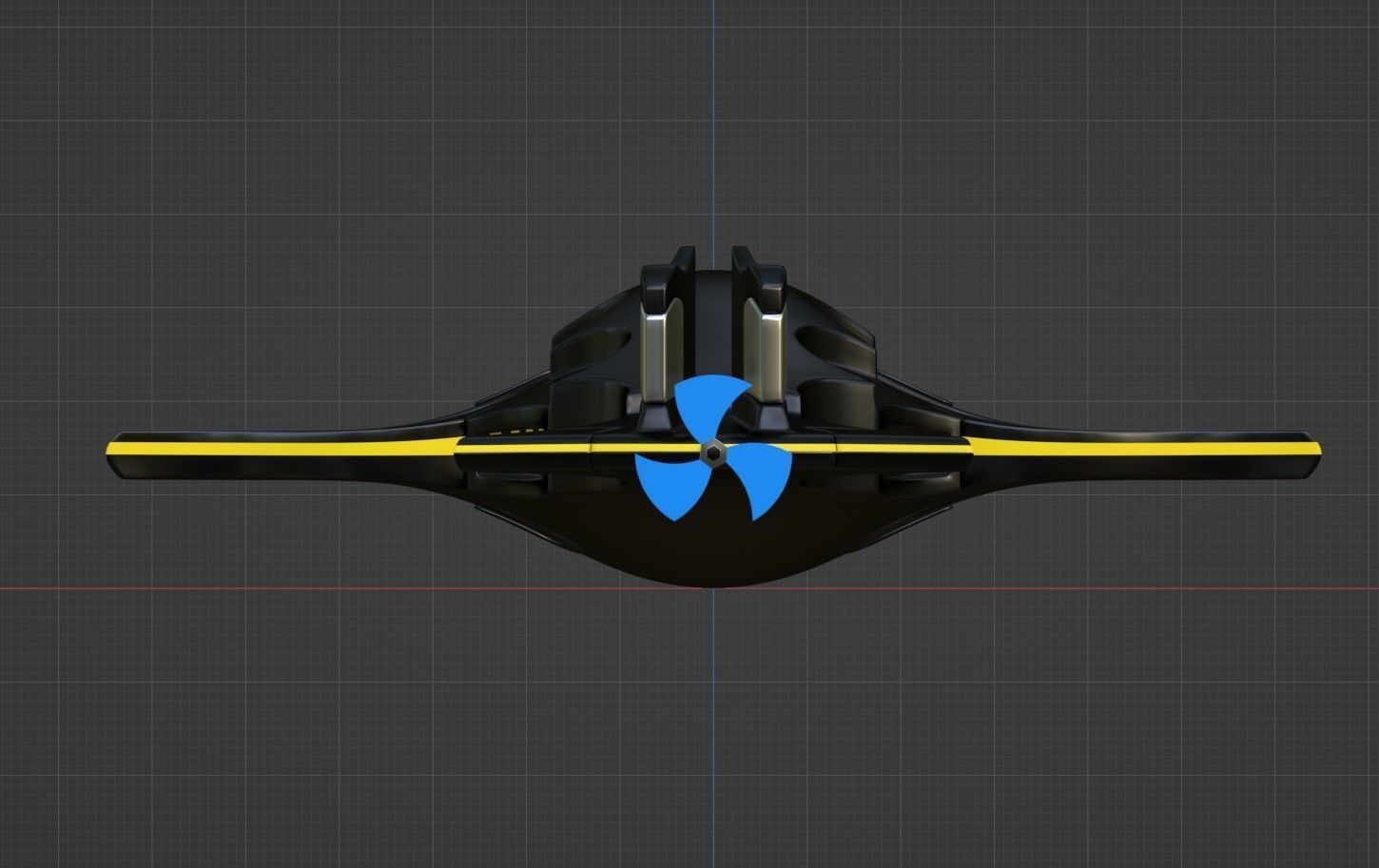 Concept Submarine 3D model_5