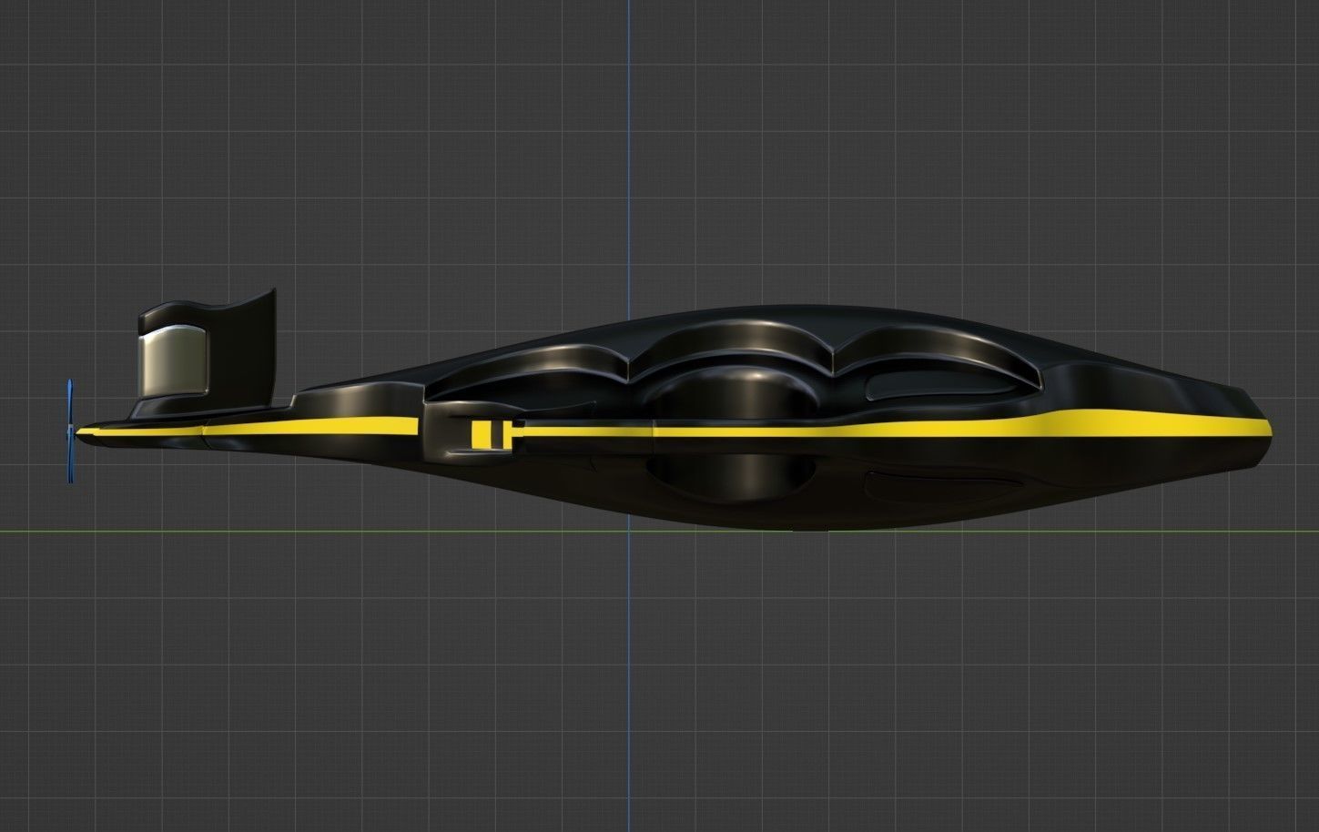 Concept Submarine 3D model_4