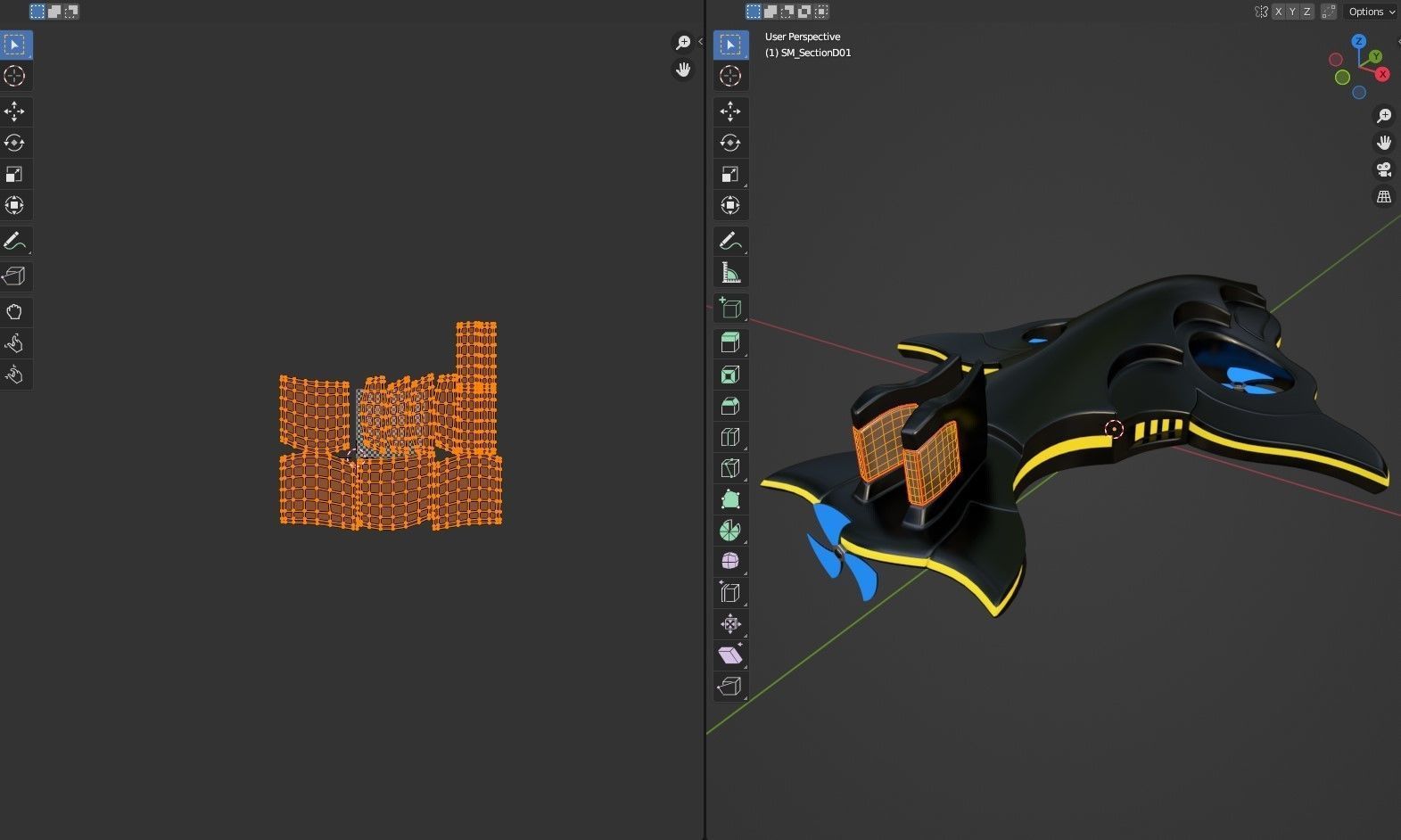 Concept Submarine 3D model_9