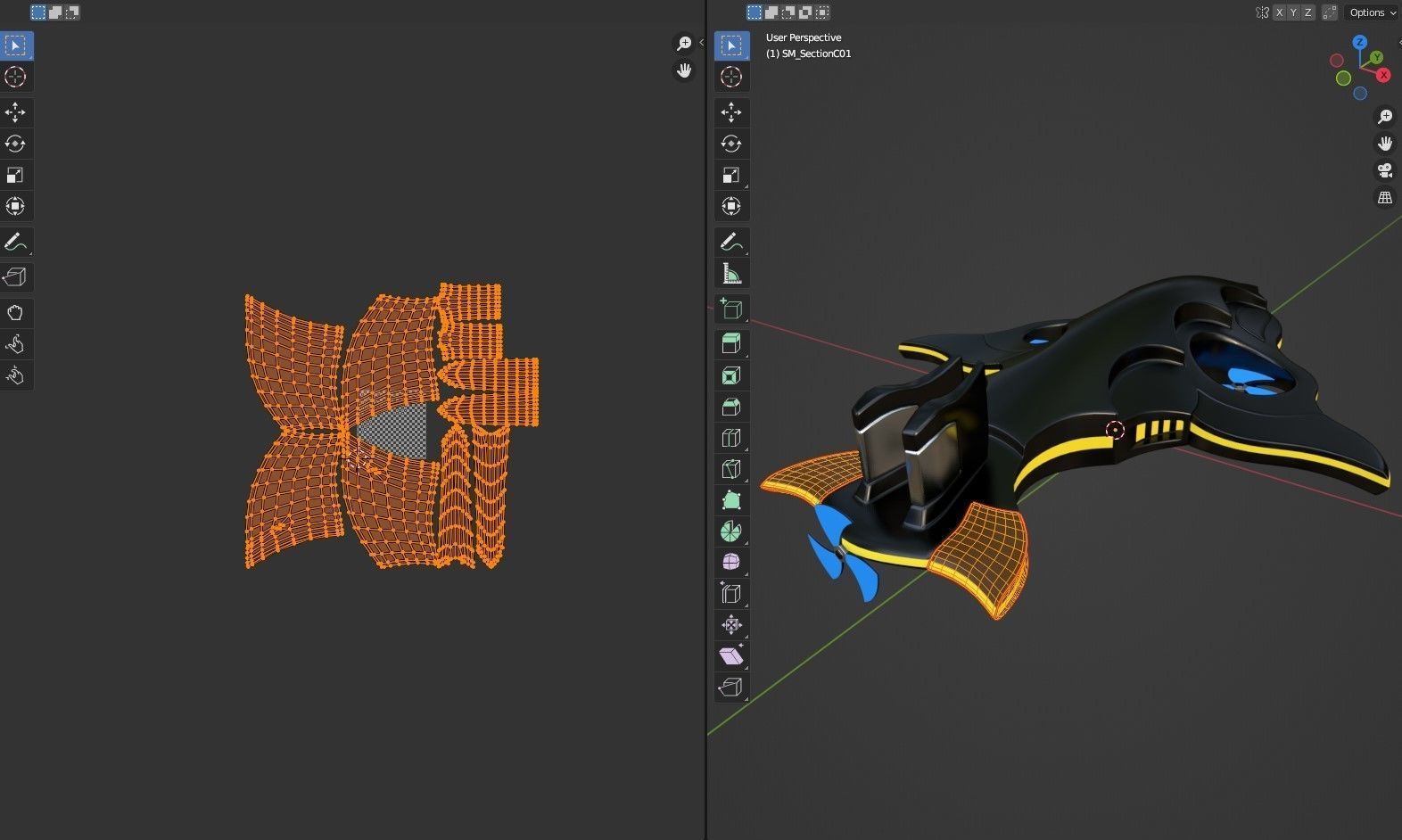 Concept Submarine 3D model_10