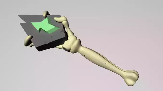 Star vs the forces of evil - Ludos Wand 3D print model