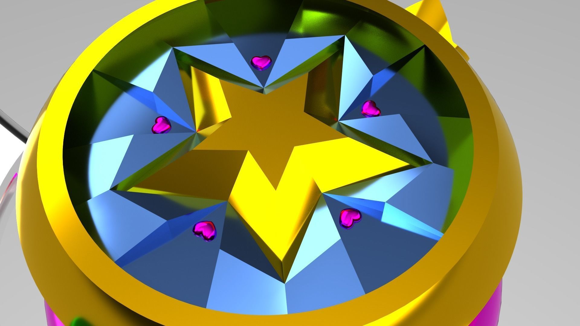 WANDS - STAR BUTTERFLY and LUDO - 3D Model Collection_13