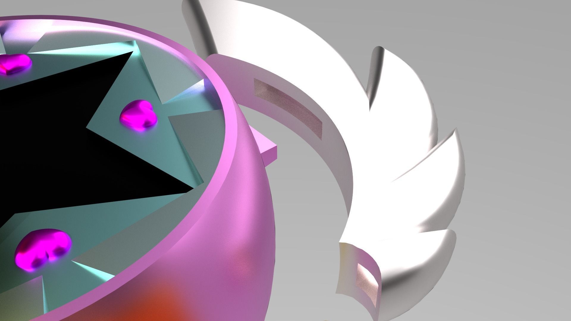 WANDS - STAR BUTTERFLY and LUDO - 3D Model Collection_24