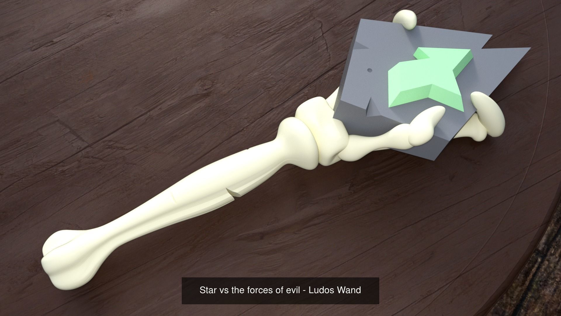 WANDS - STAR BUTTERFLY and LUDO - 3D Model Collection_7