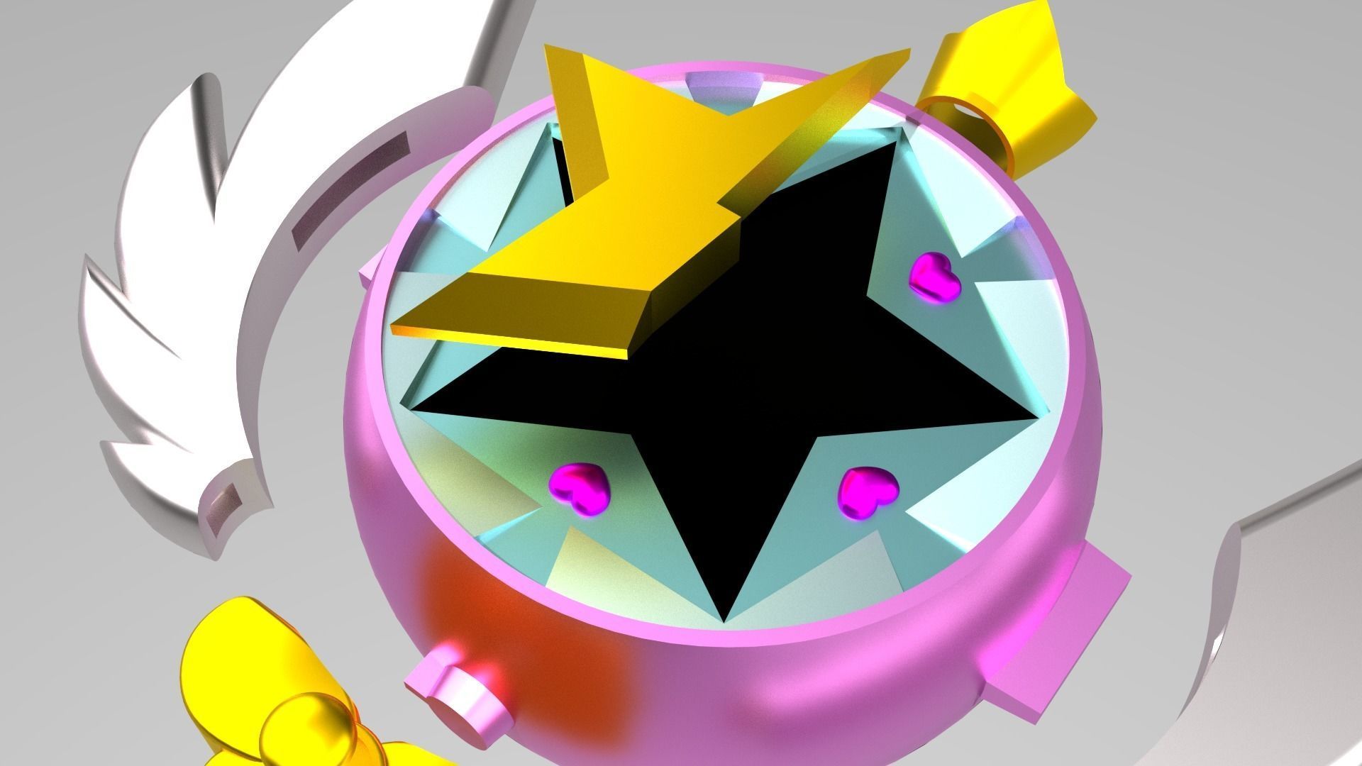 WANDS - STAR BUTTERFLY and LUDO - 3D Model Collection_22