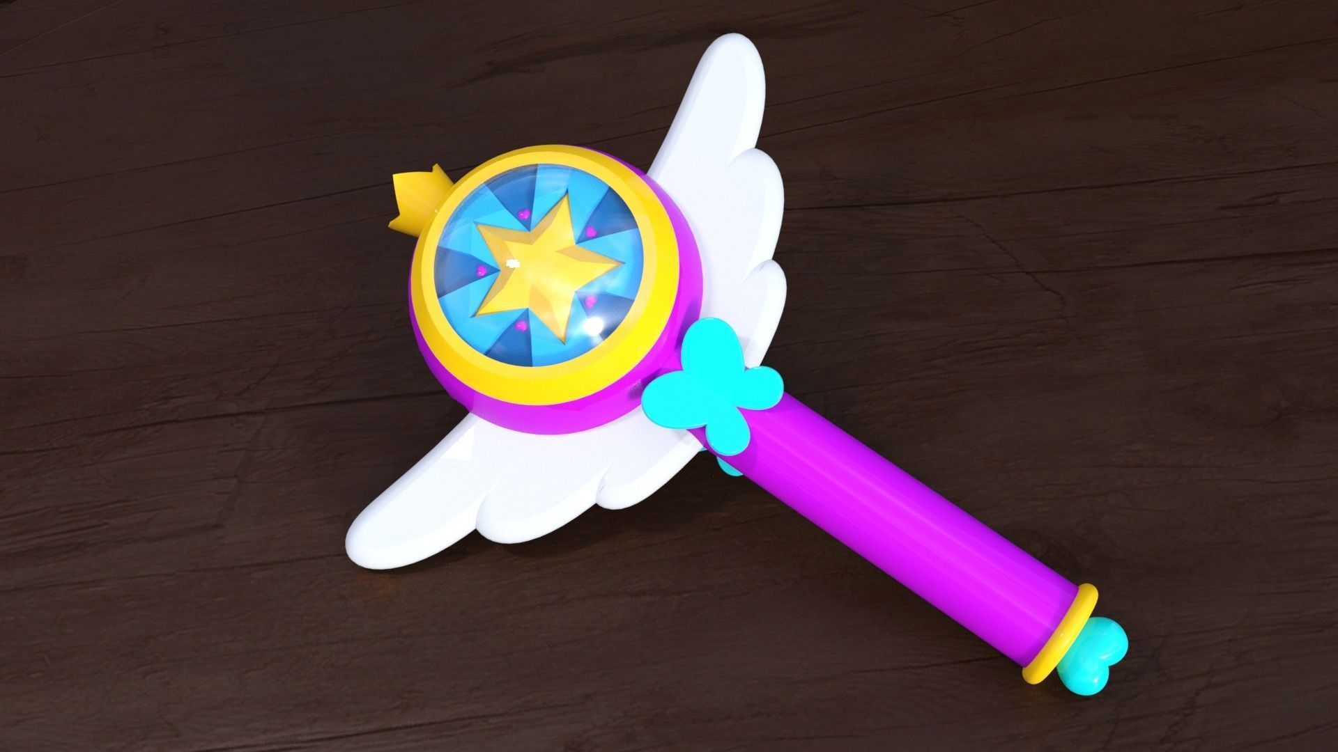 WANDS - STAR BUTTERFLY and LUDO - 3D Model Collection_1