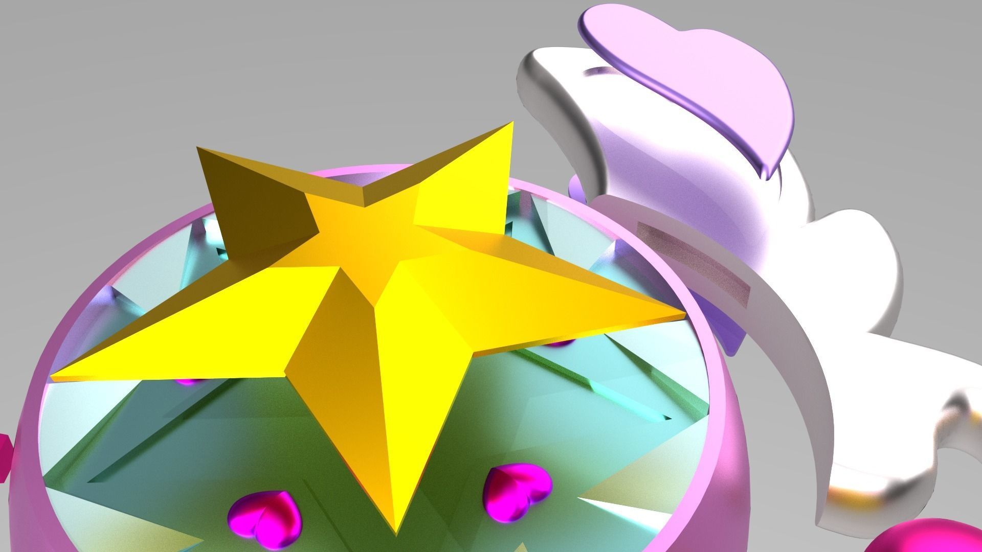 WANDS - STAR BUTTERFLY and LUDO - 3D Model Collection_32