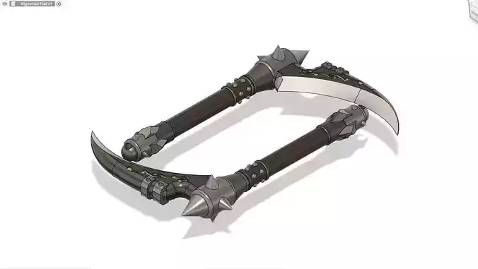 The Vigoorian Flail 3D print model