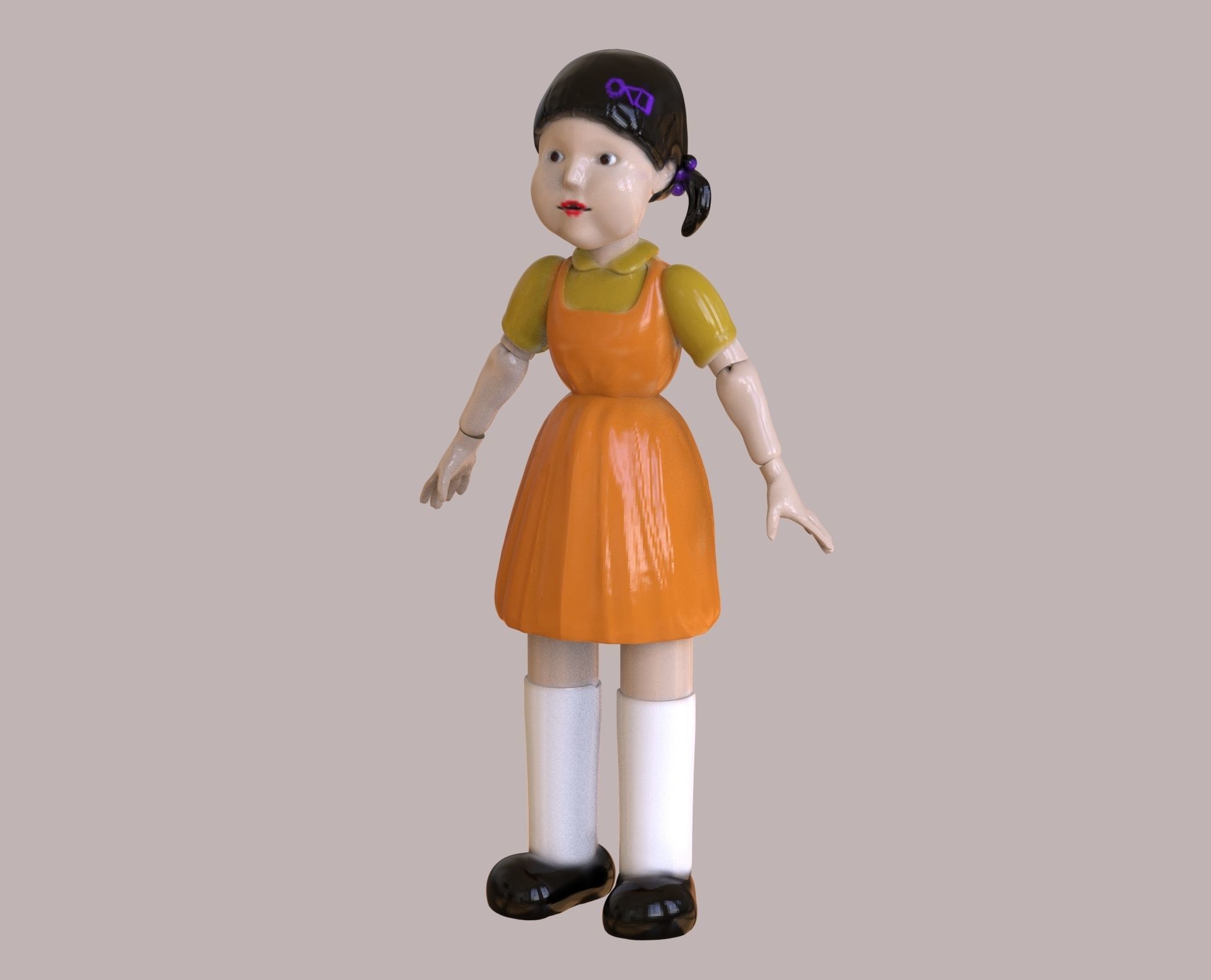 Squid Game Giant Doll  3D print model_2