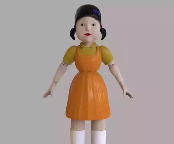 Squid Game Giant Doll  3D print model