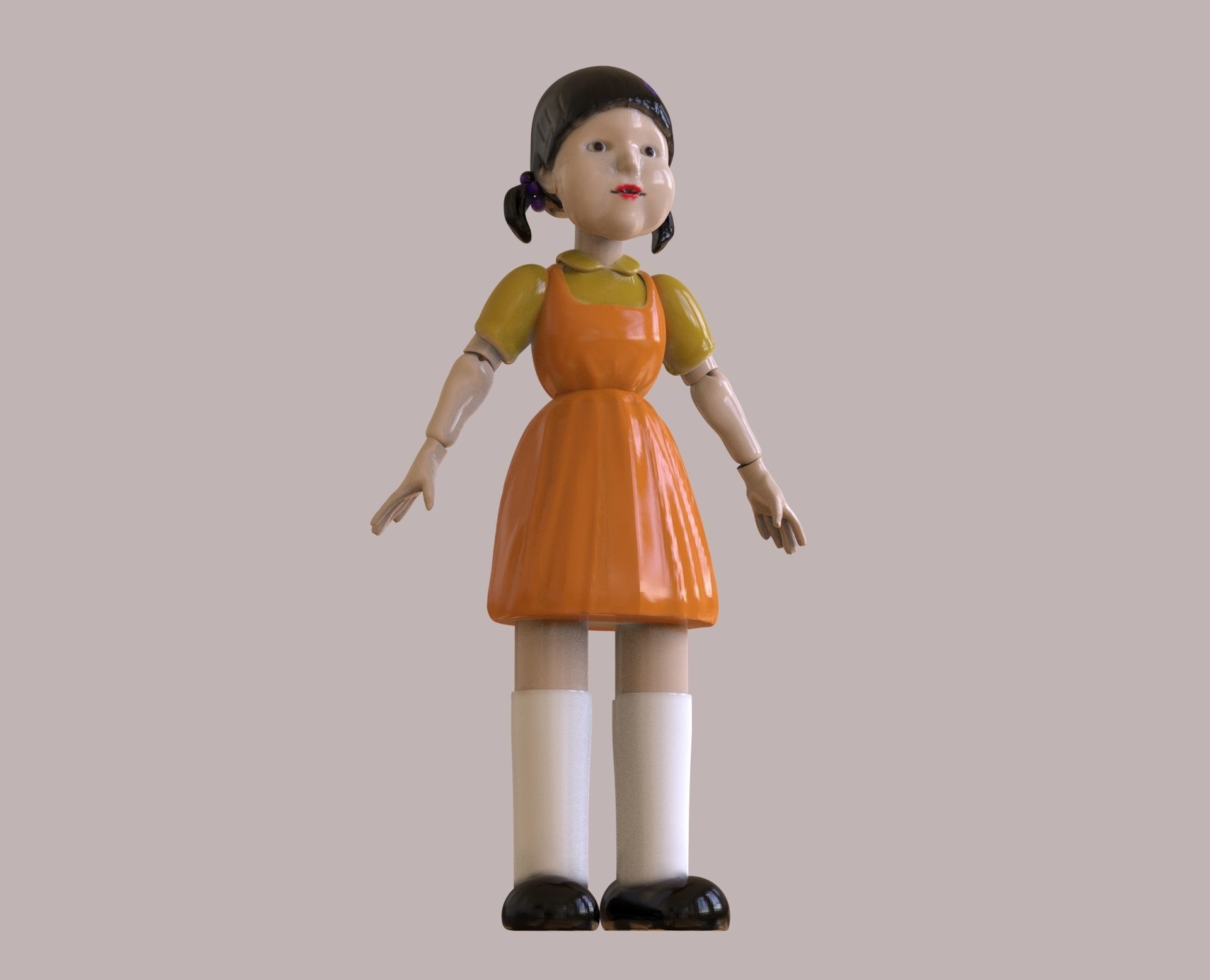 Squid Game Giant Doll  3D print model_3