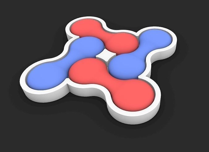 Metaballs Puzzle Free 3D print model