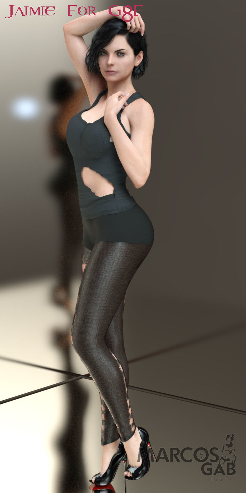 Jaimie for Genesis 8 Female 3D model_4