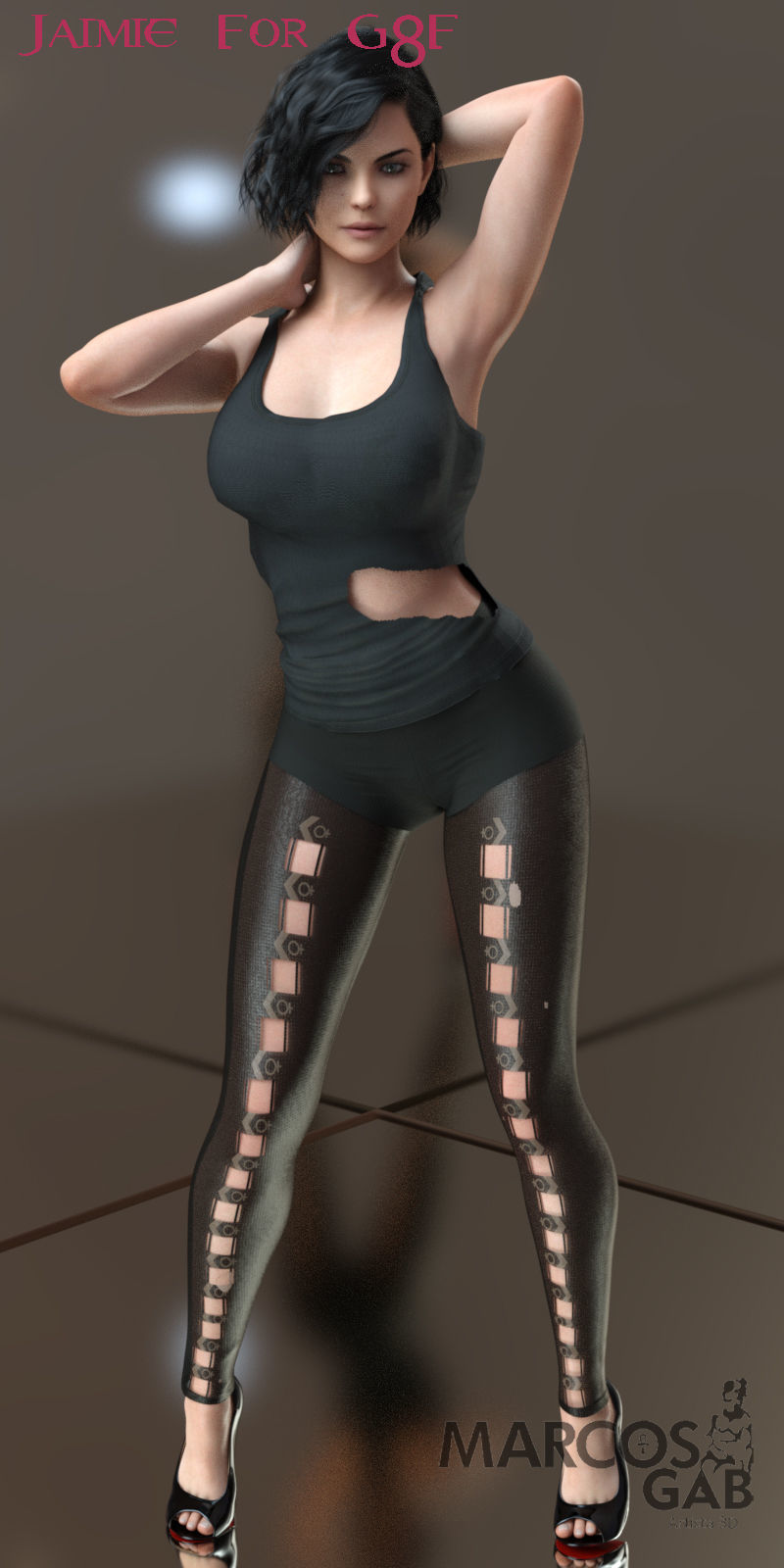 Jaimie for Genesis 8 Female 3D model_12