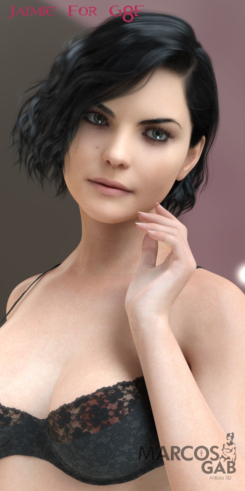 Jaimie for Genesis 8 Female 3D model_1