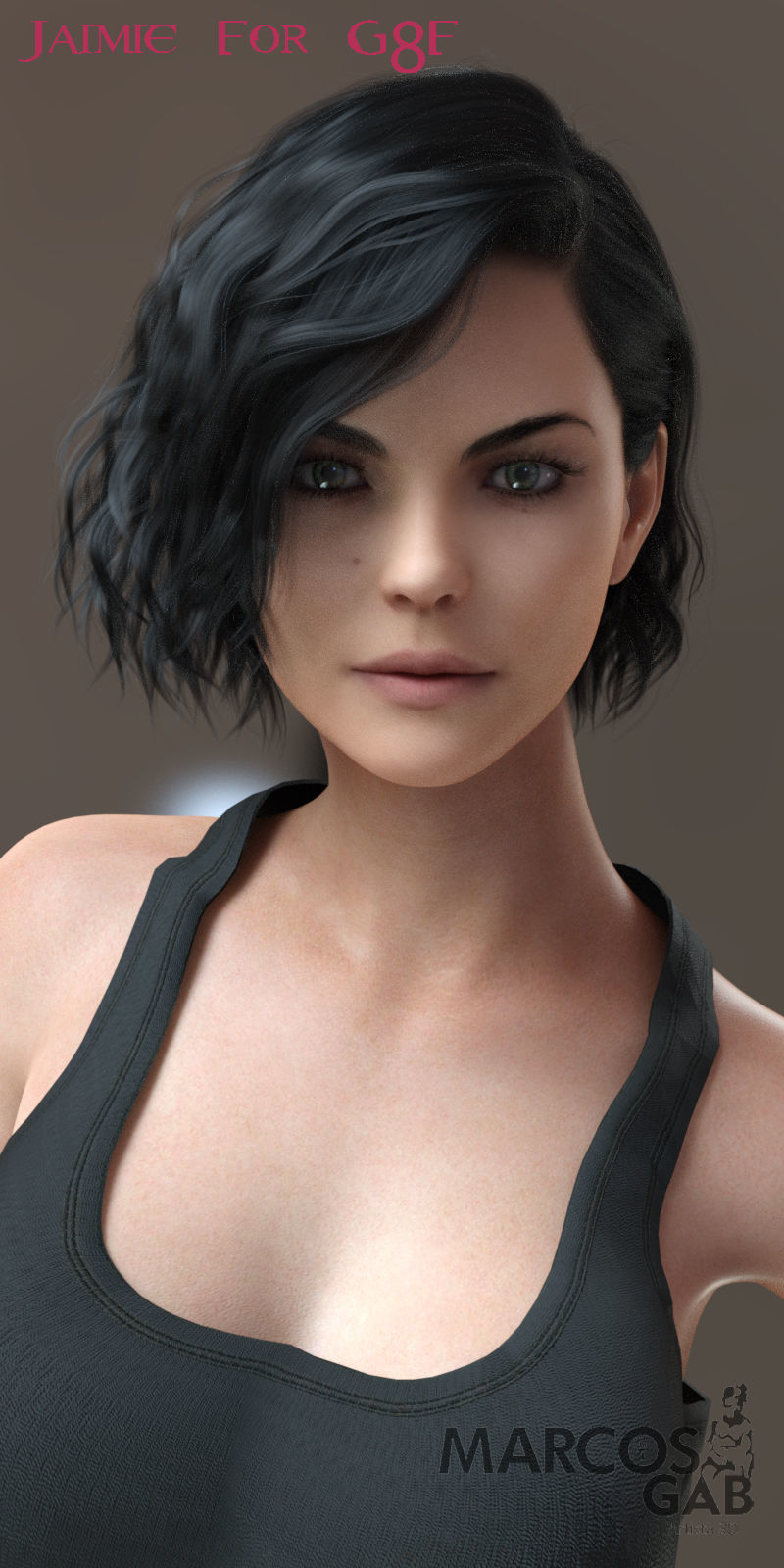 Jaimie for Genesis 8 Female 3D model_20