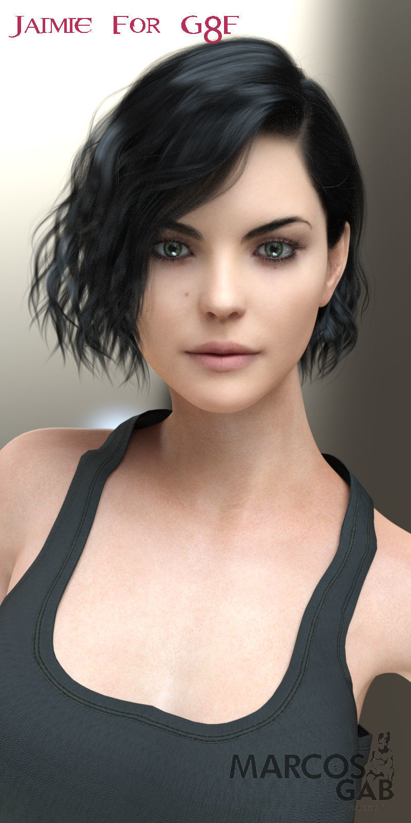 Jaimie for Genesis 8 Female 3D model_18