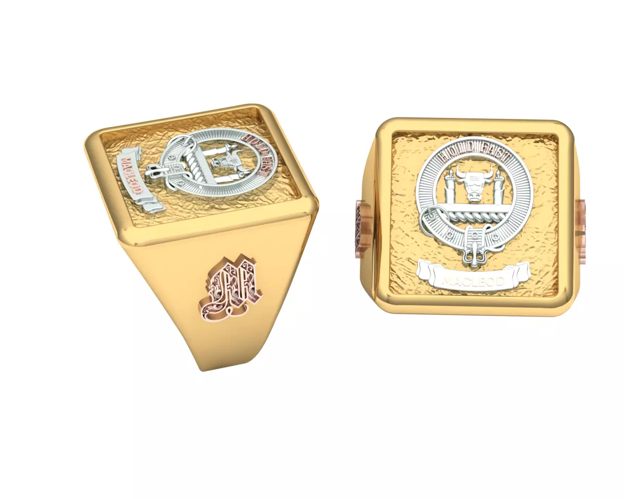 ring gold 3D model_0