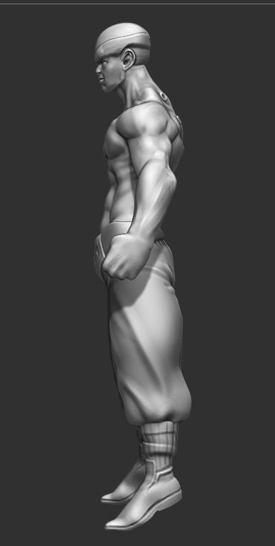 MajinFliza dragon ball character 3D print model_6