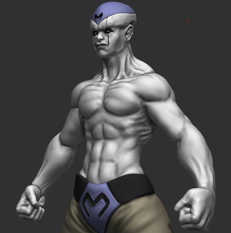 MajinFliza dragon ball character 3D print model_2