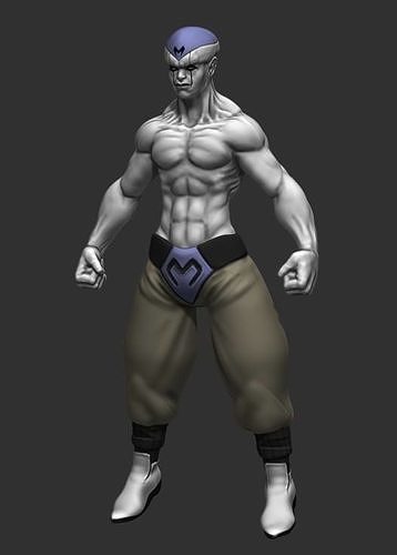MajinFliza dragon ball character 3D print model