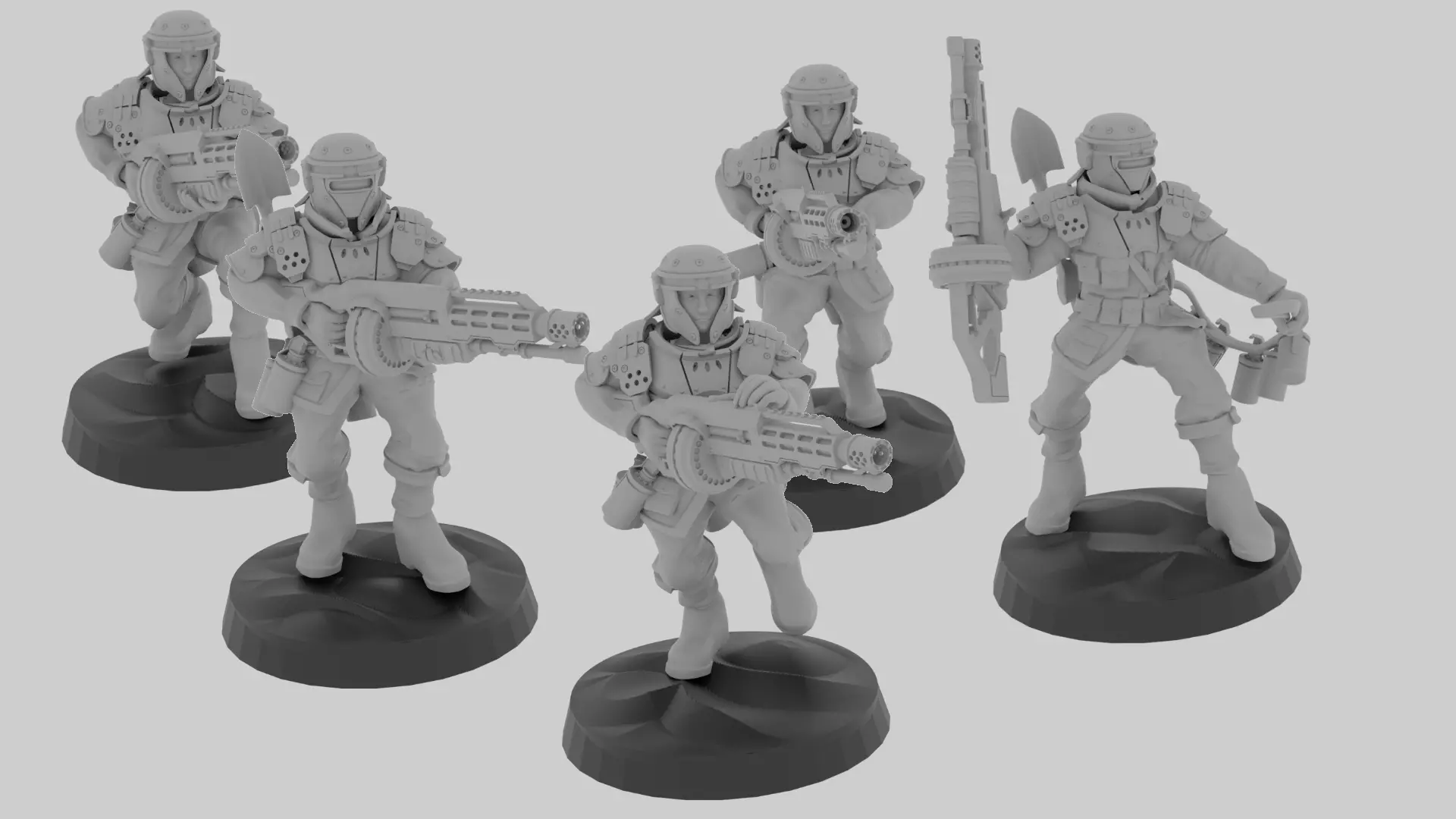 Roman Imperial Engineers 3D print model_0