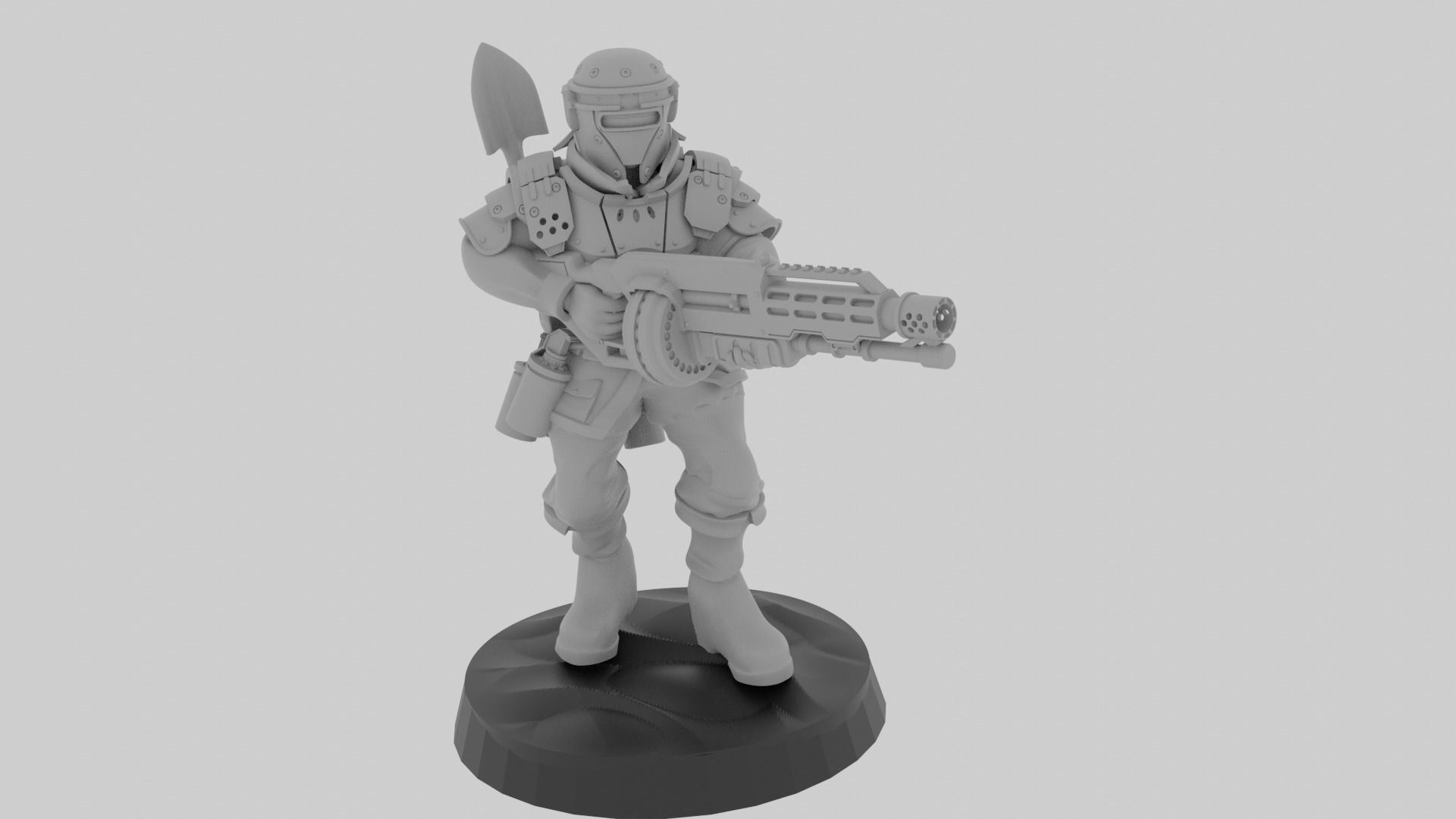 Roman Imperial Engineers 3D print model_1