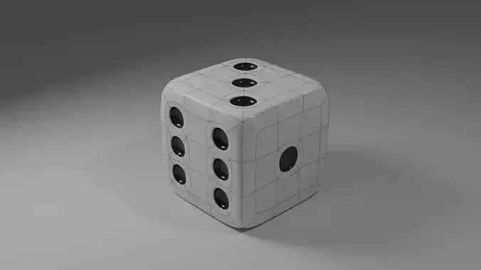 white dice
