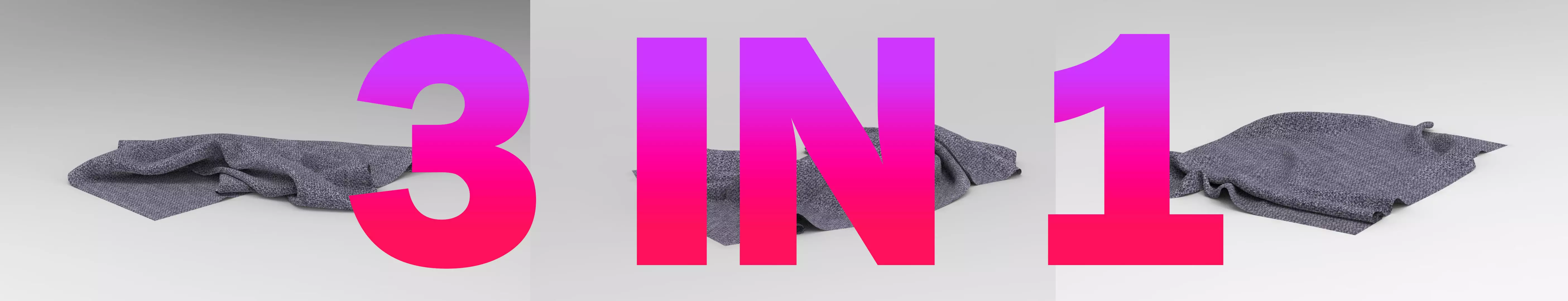 Clothing FBX 3 in 1set 32 Low-poly 3D model_0