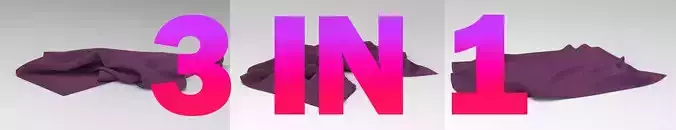 Clothing FBX 3 in 1set 33