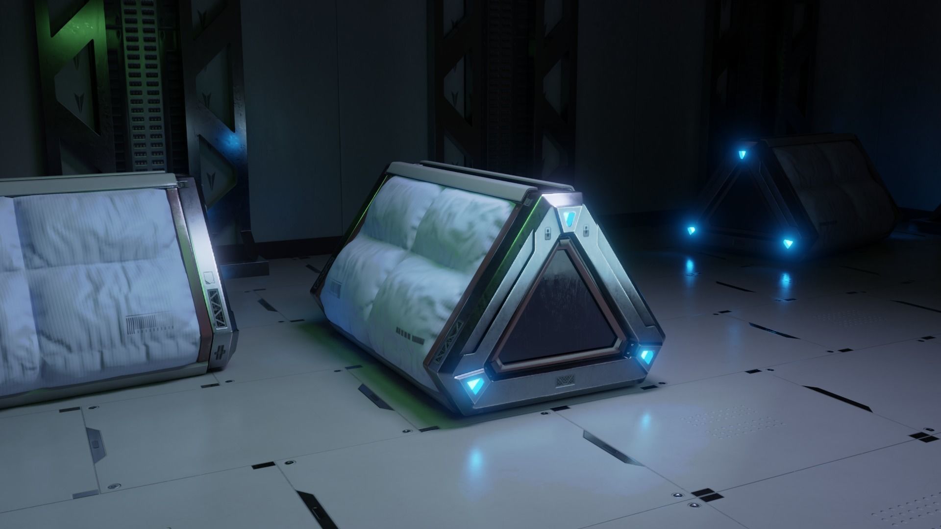 SciFi Prop Low-poly 3D model_3