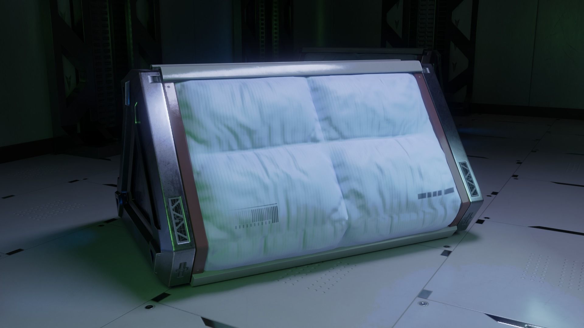 SciFi Prop Low-poly 3D model_5