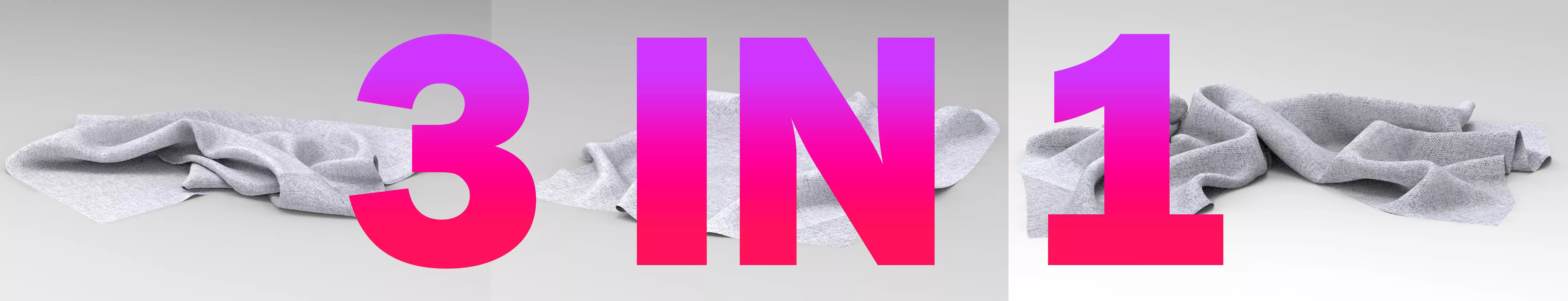 Clothing FBX 3 in 1set 38 Low-poly 3D model_0