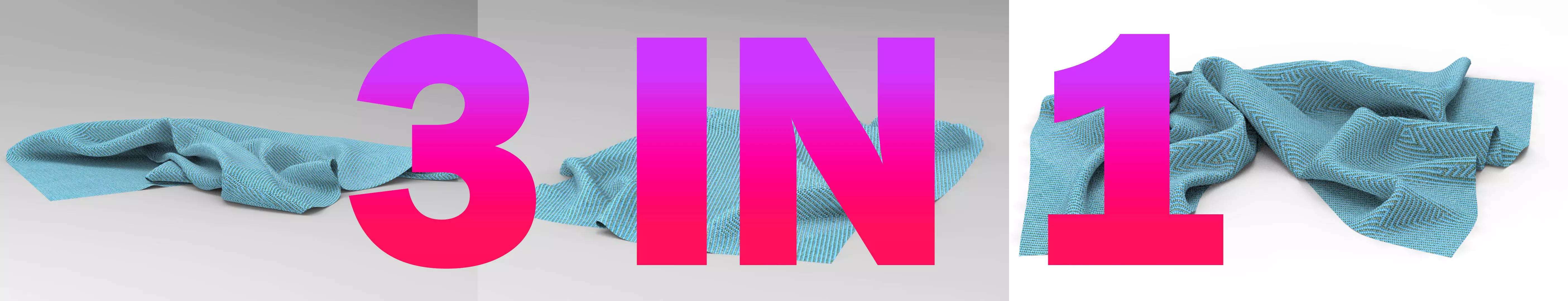 Clothing FBX 3 in 1set 42 Low-poly 3D model_0