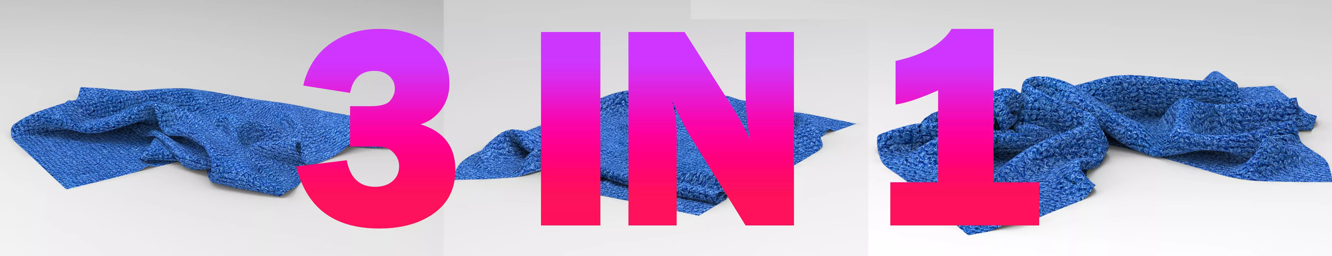 Clothing FBX 3 in 1set 45 Low-poly 3D model_0