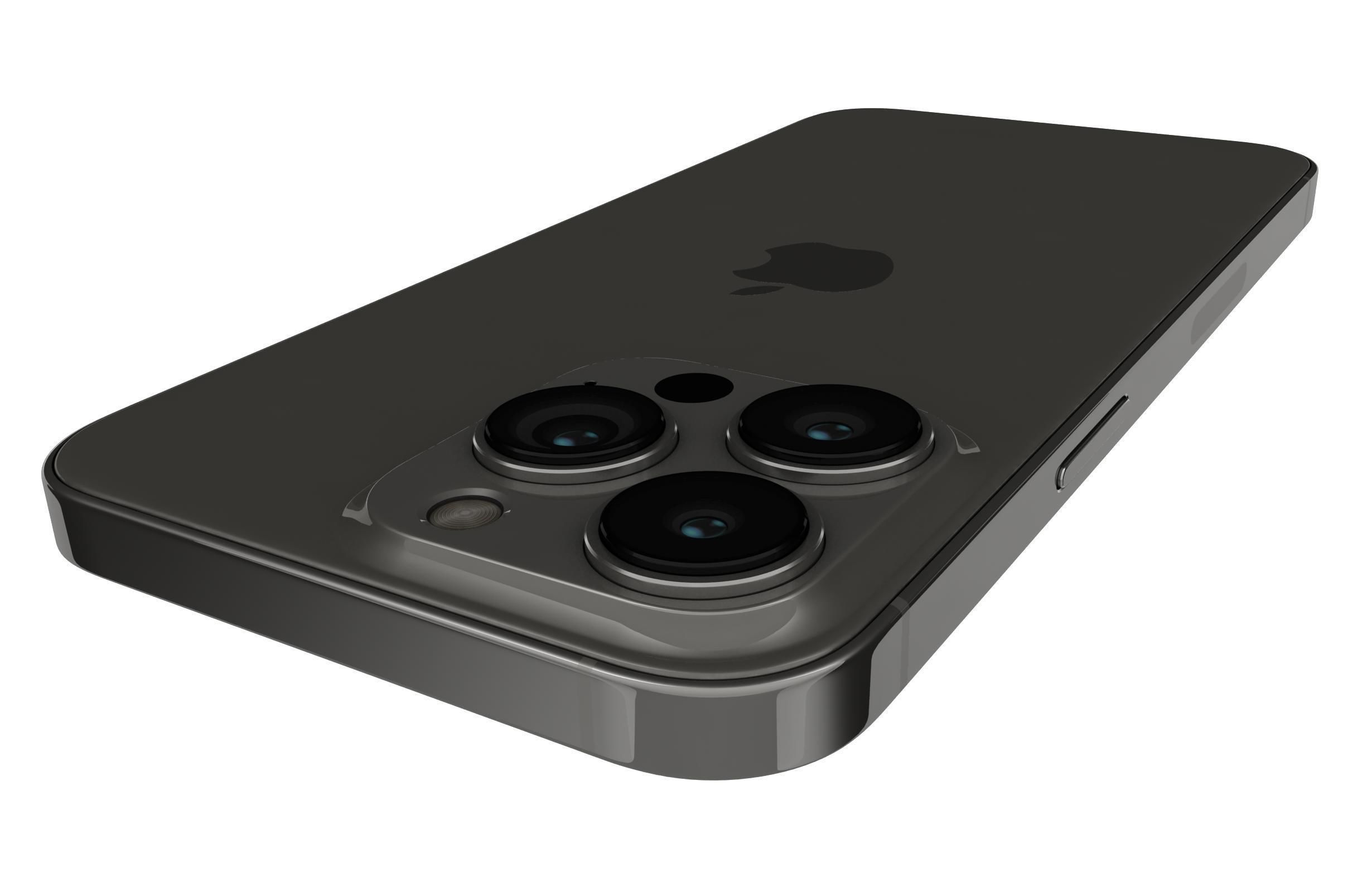 Apple iPhone 13 Pro Graphite 3D model_15