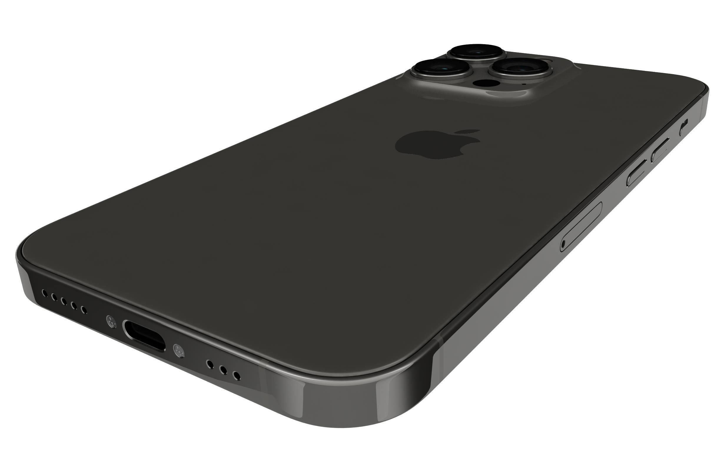 Apple iPhone 13 Pro Graphite 3D model_14