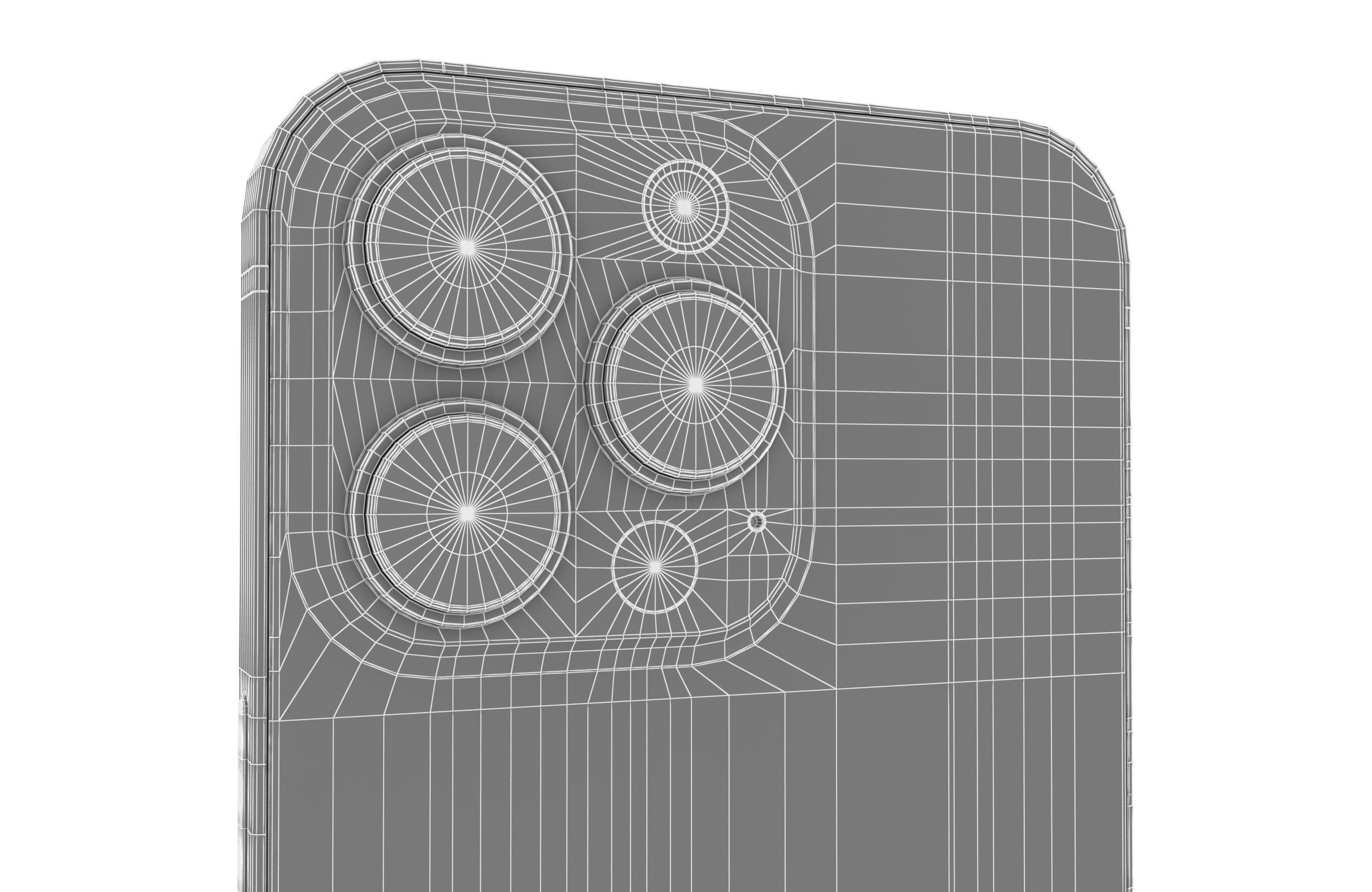 Apple iPhone 13 Pro Graphite 3D model_20