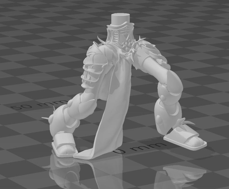 Wraith Bone Construct 3D print model_7