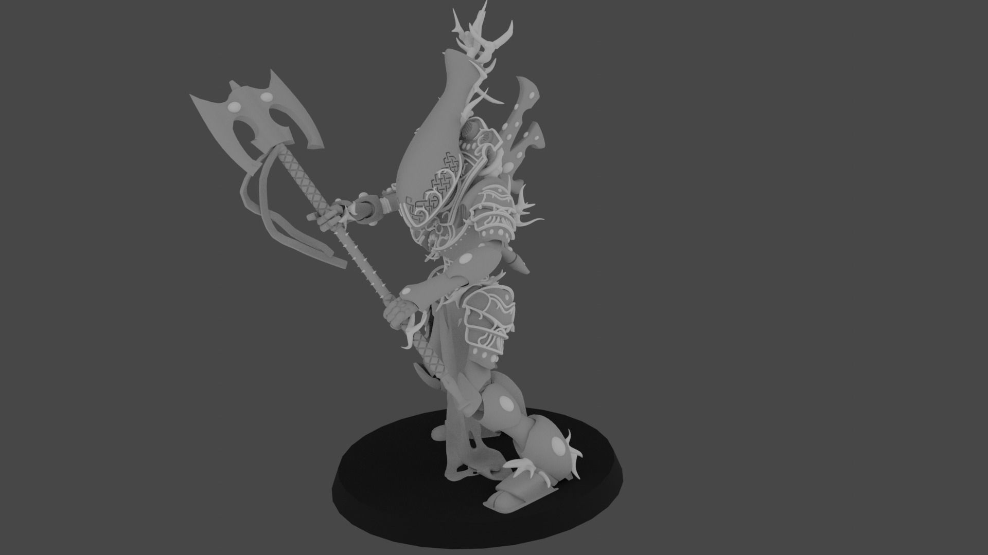 Wraith Bone Construct 3D print model_2