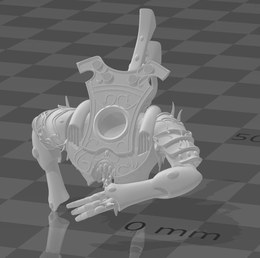 Wraith Bone Construct 3D print model_10