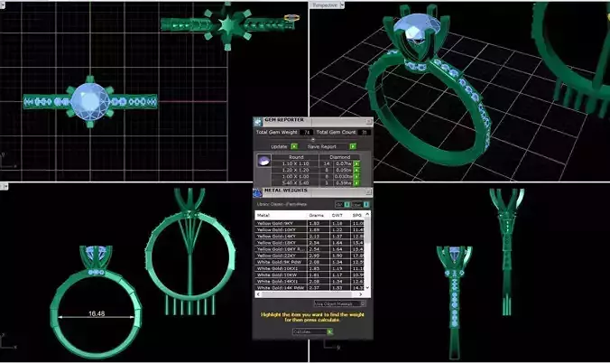 Ring 3d print BVL garii
