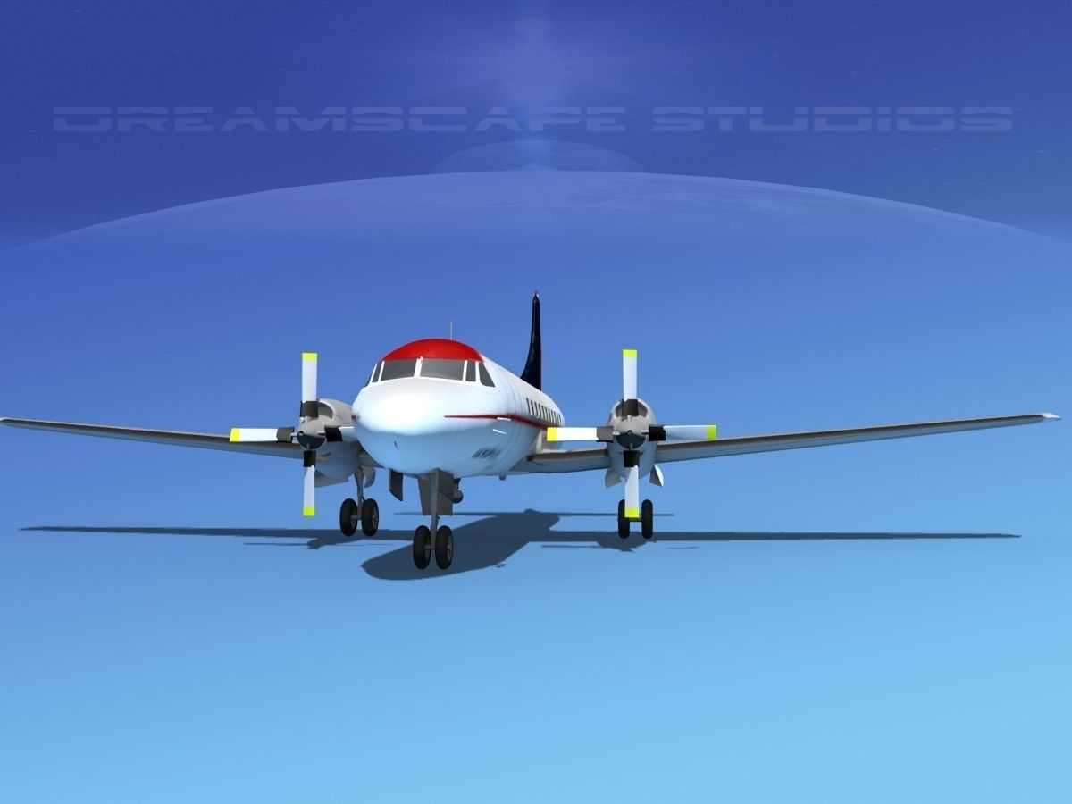Convair CV-580 Aeroperlas 3D model_1