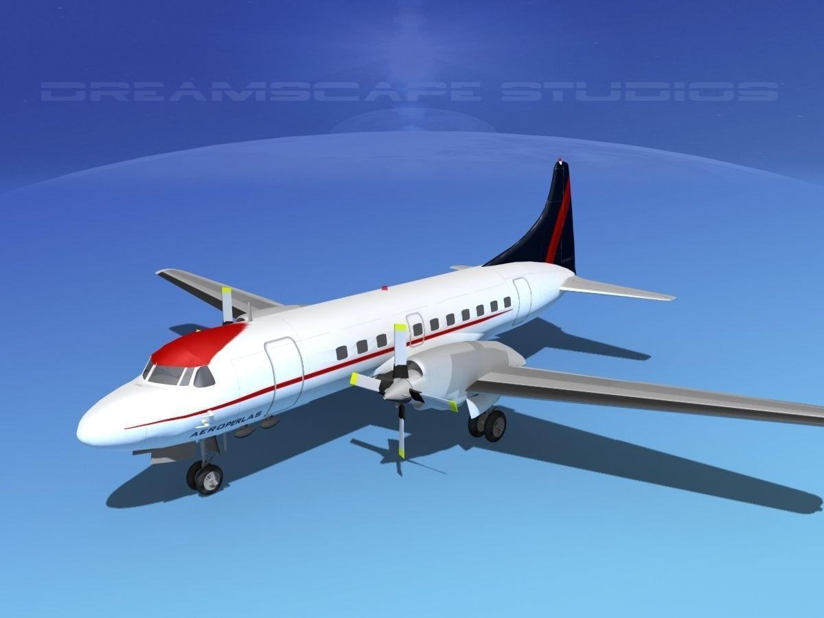 Convair CV-580 Aeroperlas 3D model_10