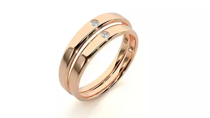 Band ring - 8588