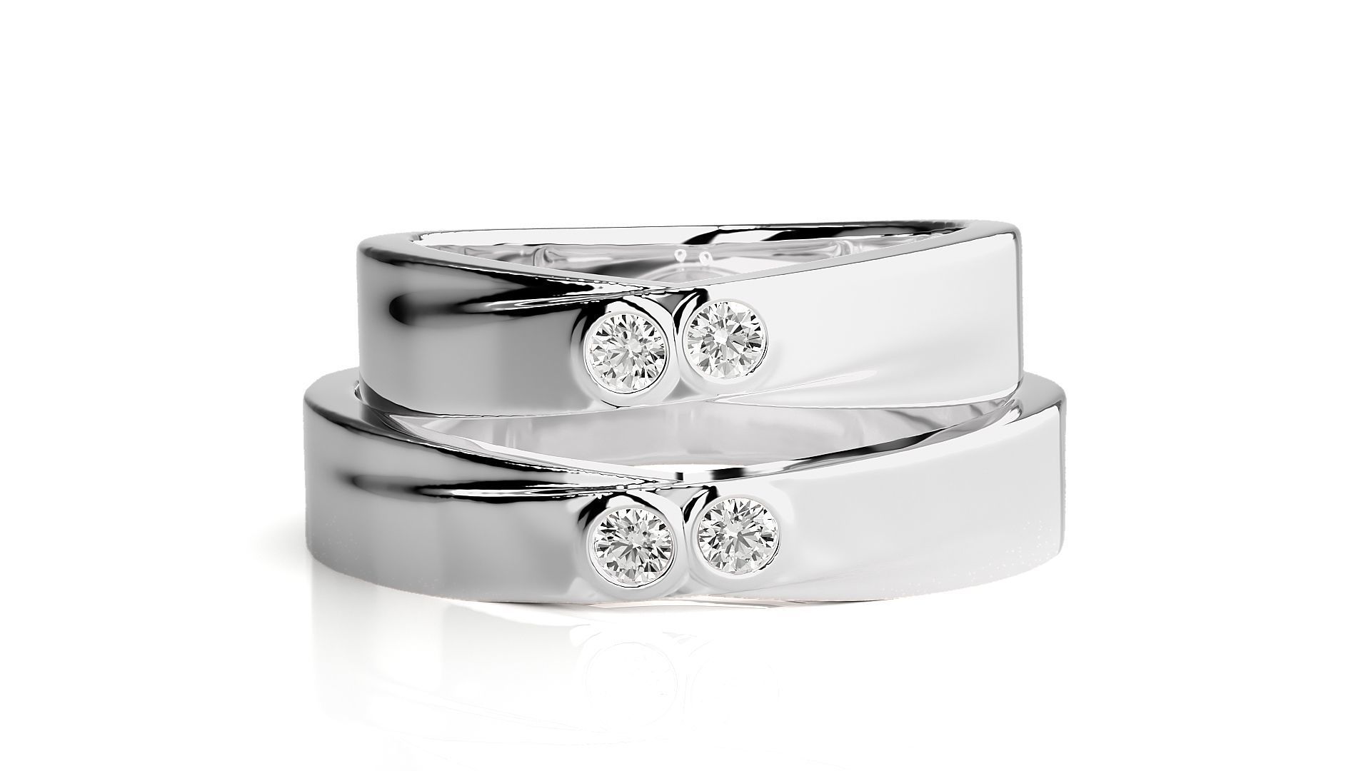 Band ring - 8511 3D print model_6