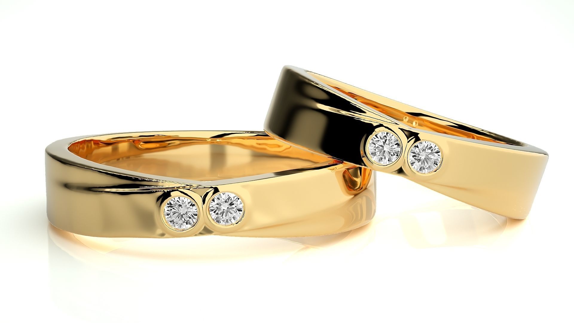 Band ring - 8511 3D print model_8